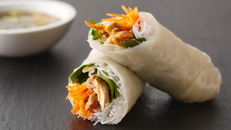 A1. Chicken Spring Rolls (2)